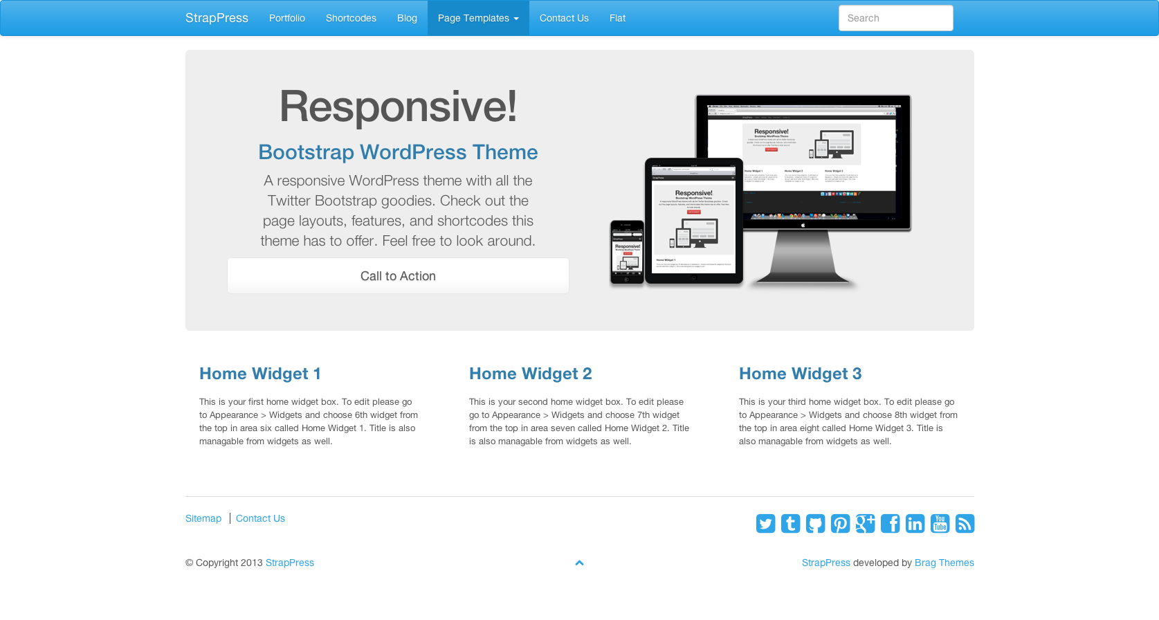 Wordpress Bootstrap Theme